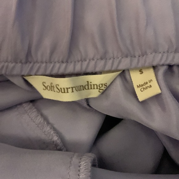 Soft Surroundings Florian Palazzo Wide-Leg Women's Pants - Picture 4 of 5